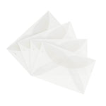 JAM Paper 3Drug Translucent Vellum Mini Envelopes, 2.3125 x 3.625, Clear, 25/Pack (LECV900)