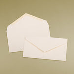 JAM Paper Monarch Strathmore Invitation Envelopes, 3.875 x 7.5, Natural White Wove, 25/Pack (3197090)
