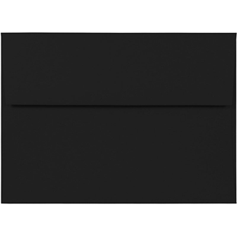 JAM Paper A7 Invitation Envelopes, 5.25 x 7.25, Black, 25/Pack (20114913)
