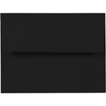 JAM Paper A2 Invitation Envelopes, 4.375 x 5.75, Black, 25/Pack (114914)