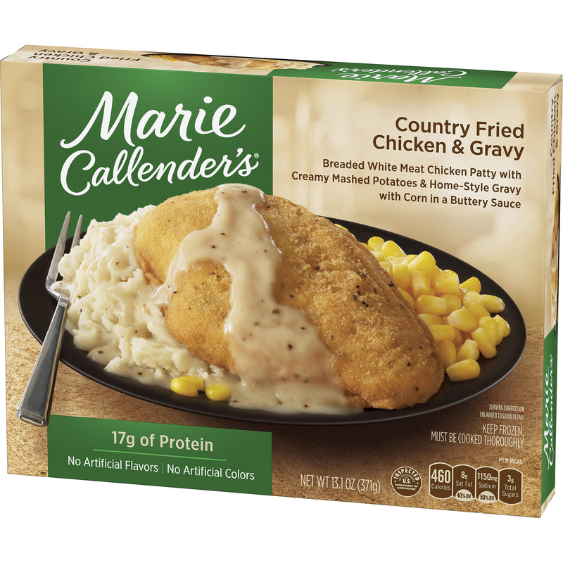 Marie Callenders Country Fried Chicken & Gravy Chicken, 13.1 oz., 5/Pack (903-00169)