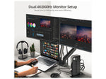 SIIG Universal Hybrid Dual 4K Video Docking Station (JU-DK0H11-S1)