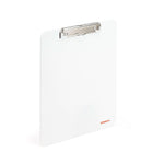 Poppin 9"W x 12.5"H Clipboard, White, 6 Per Box (105038)
