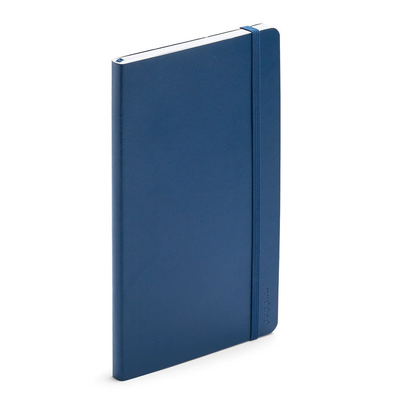 Poppin Subject Notebooks, 5" x 8.25", College Ruled, 86 Sheets, Blue, 28/Carton (100358-MC)