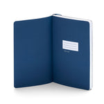 Poppin Subject Notebooks, 5" x 8.25", College Ruled, 86 Sheets, Blue, 28/Carton (100358-MC)
