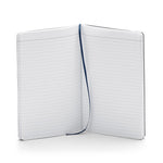 Poppin Subject Notebooks, 5" x 8.25", College Ruled, 86 Sheets, Blue, 28/Carton (100358-MC)