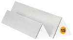 Tape Logic 2" Circle "15" Number Label, Fluorescent Orange, 500/Roll