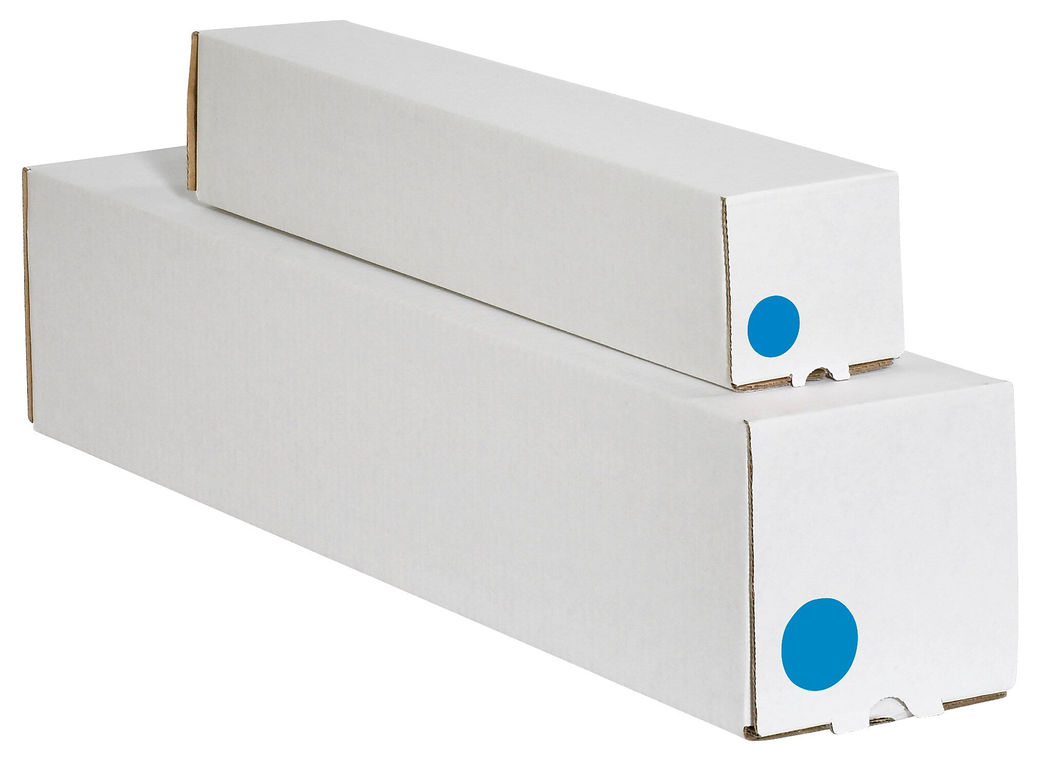 Tape Logic 2" Circle Inventory Label, Light Blue, 500/Roll