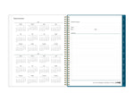 2025-2026 Blue Sky Bakah Floral 8.5" x 11" Academic Weekly & Monthly Planner, Plastic Cover, Beige/Blue (BLS131951)