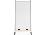 Safco Whiffle Typical 5 60" x 30" Particle Board Double-Column Mobile Storage, Gray (3925GRY)