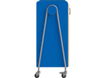 Safco Whiffle Typical 14 48" x 30" Particle Board Double-Column Mobile Storage, Spectrum Blue (3934SBU)