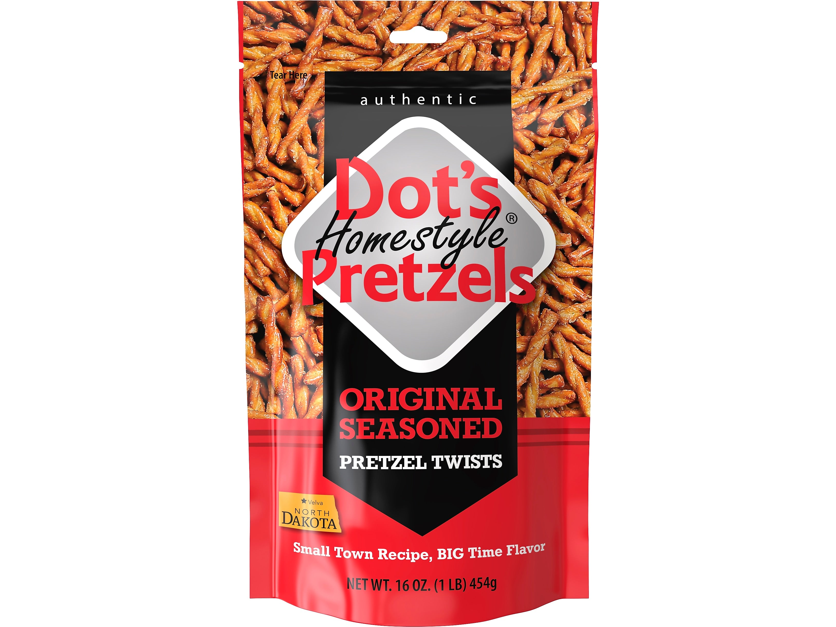 Dots Homestyle Original Pretzels Twists, 16 oz. (DDP00808)