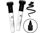 KleenSlate Concepts Tank Dry Erase Marker, Chisel Tip, Black, 2/Pack, 4 Packs/Bundle (KLS-8423)