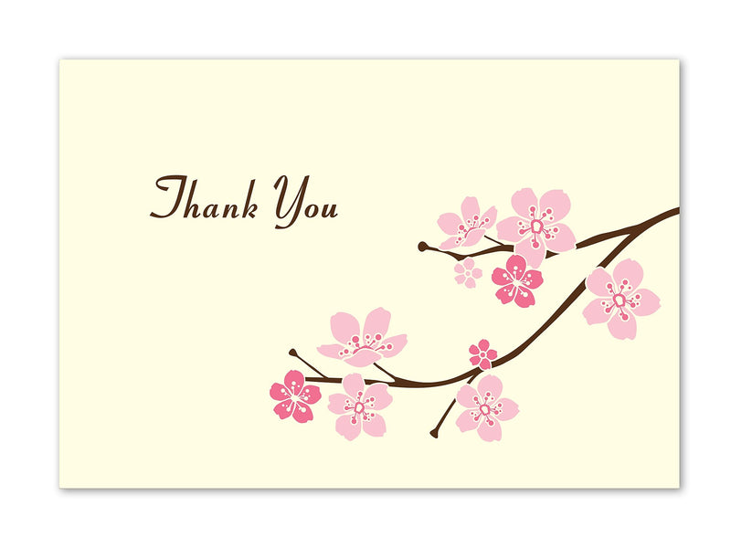 Great Papers! Blossom Branches Thank You, 50 count