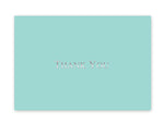 Great Papers! Bella Blue Foil Thank You Cards, 20/Pack