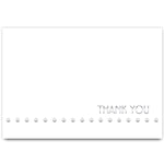 Great Papers! Silver Foil Lotsa Dots Thank You Cards, 24/Pack