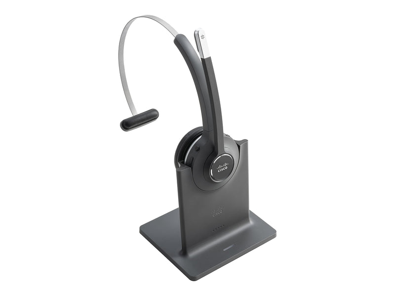 Cisco 561 Wireless Single Mono Headset, Over-the-Head, Black (CP-HS-WL-561-S-US=)