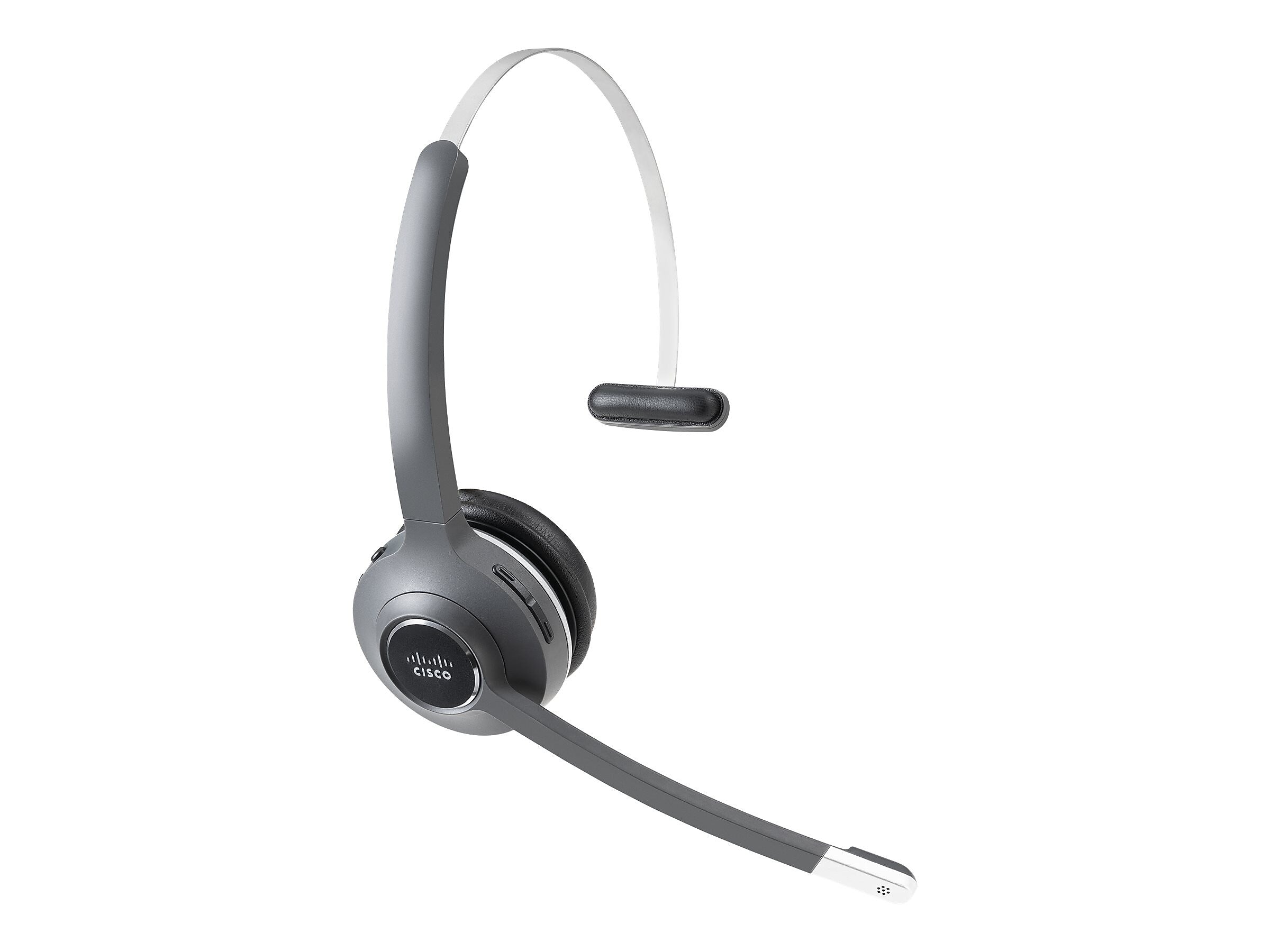 Cisco 561 Wireless Single Mono Headset, Over-the-Head, Black (CP-HS-WL-561-S-US=)