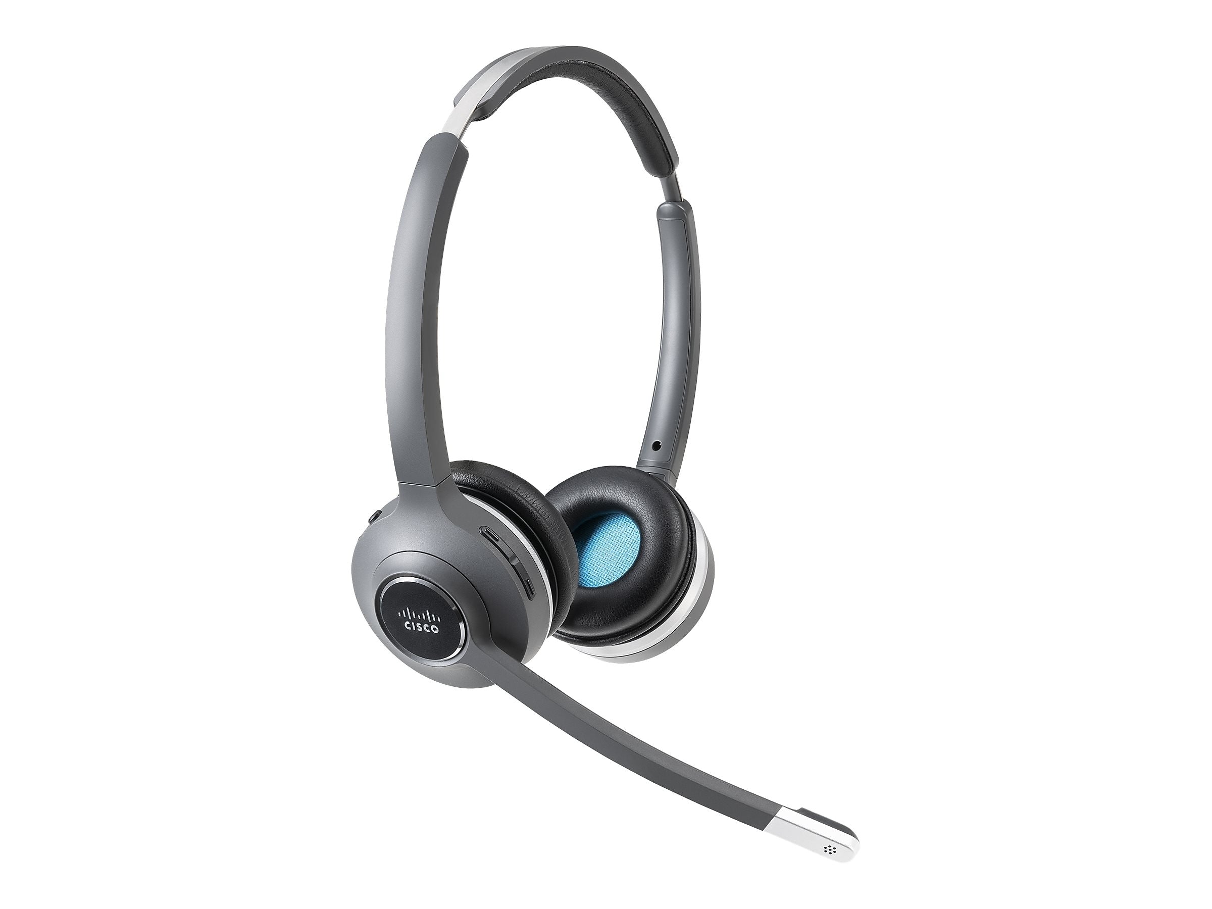 Cisco 562 Wireless Dual Stereo Headset, On Ear, Black (CP-HS-WL-562-S-US=)