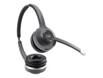Cisco 562 Wireless Dual Stereo Headset, On Ear, Black (CP-HS-WL-562-S-US=)