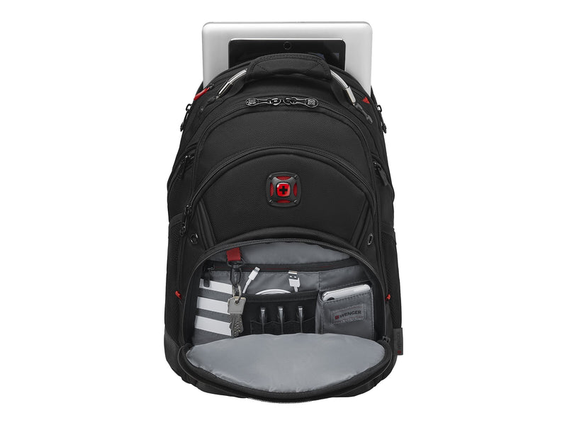 Wenger Laptop Backpack, Black Nylon (605074)