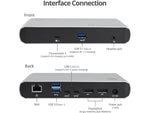 SIIG Thunderbolt 3 Dual DP 4K Video Docking Station with PD (JU-DK0C11-S1)