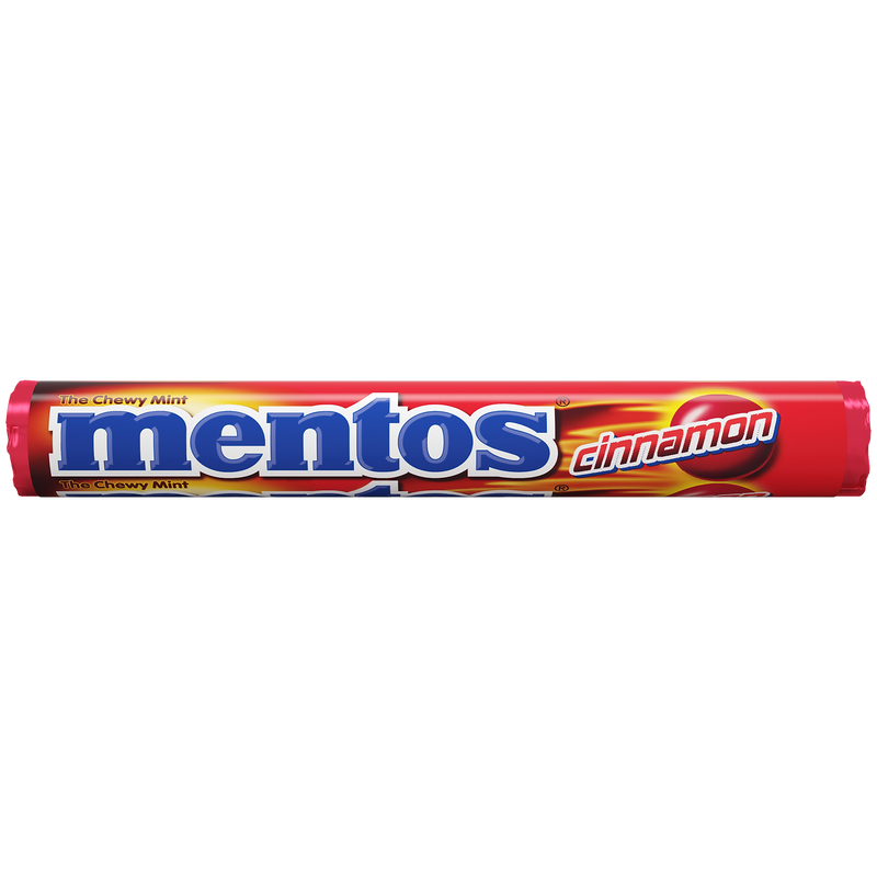 Mentos Cinnamon Hard Candy, 1.32 oz., 15 Pieces (209-00454)