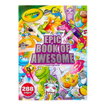 Crayola Epic Book of Awesome Character Coloring Book, 288 Pages/Book, 6/Books (BIN40585-6)