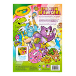 Crayola Epic Book of Awesome Character Coloring Book, 288 Pages/Book, 6/Books (BIN40585-6)