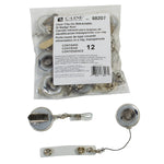 C-Line Retracting ID Card Reels, 36", Pack of 12 (CLI88207)