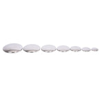 TickiT Sensory Reflective Buttons, Silver, 7/Pack (CTU72217)