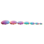TickiT Sensory Reflective Buttons, Multicolored, 7/Pack (CTU72223)