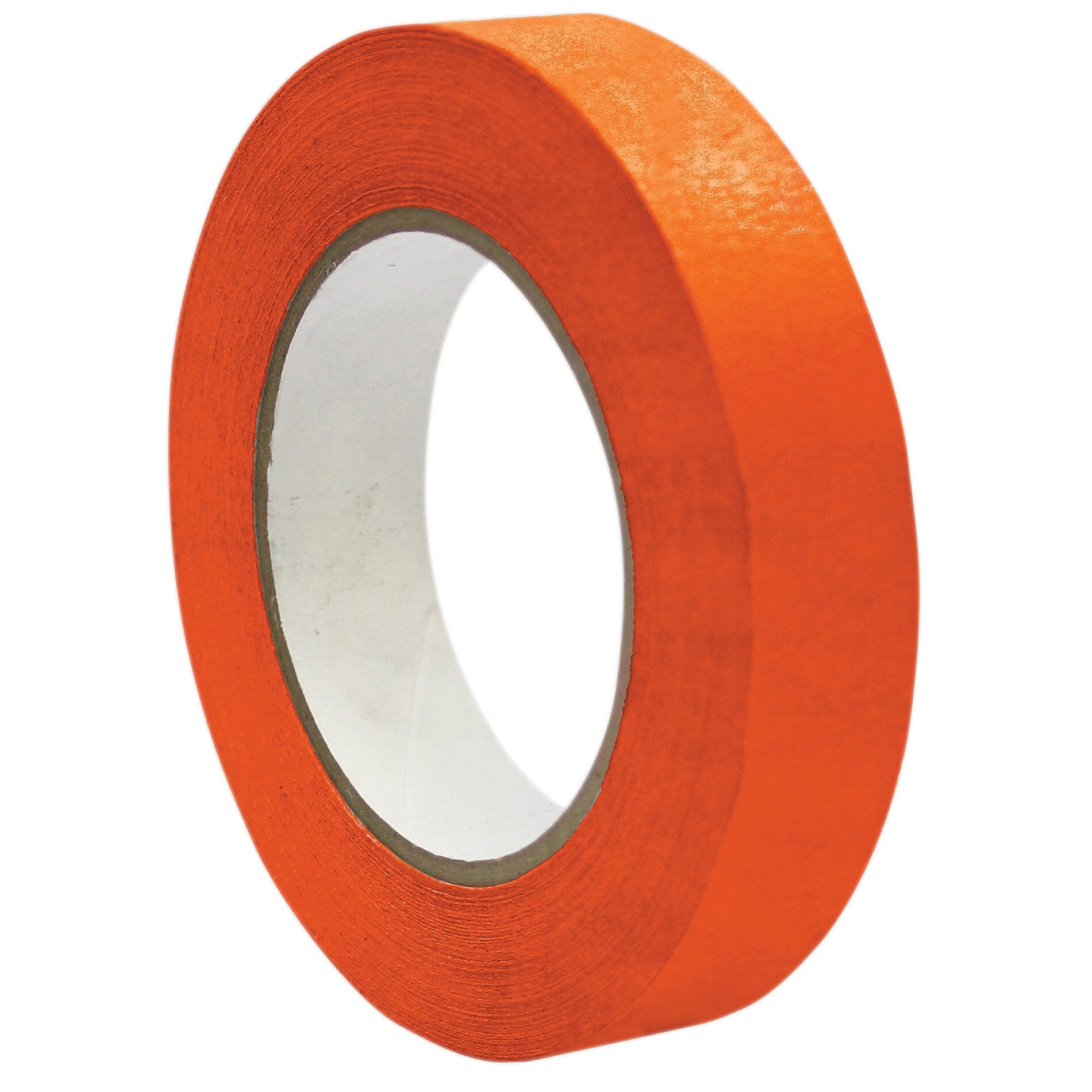 DSS Distributing 1" x 55 Yds, Premium Grade Masking Tape, Orange, 6 Rolls/Bundle (DSS46167-6)