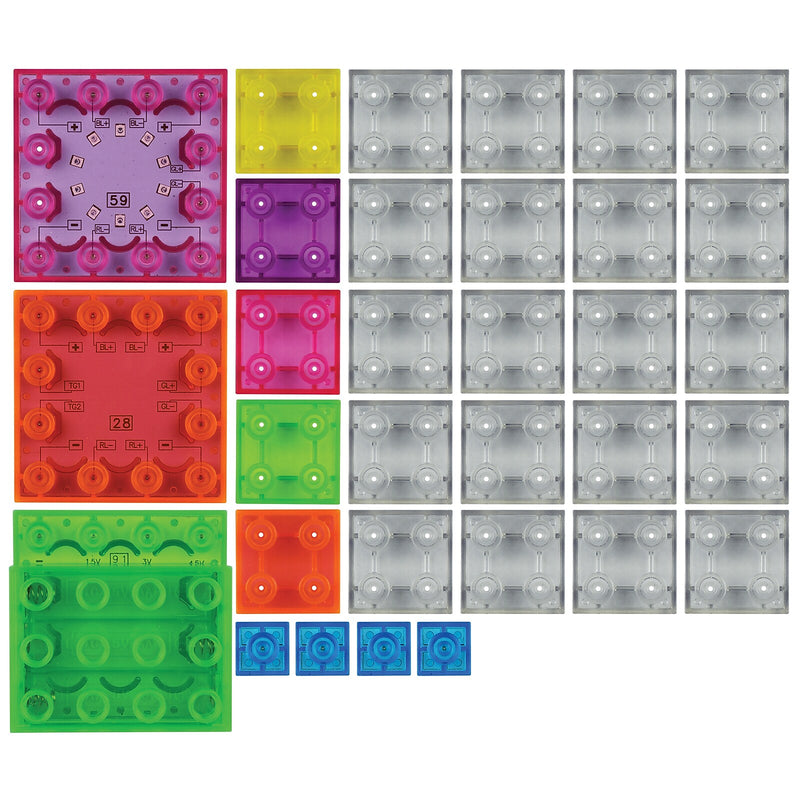 E-Blox Circuit Blox Student Set, Lights Starter Grade K+ (EBLCB0798SS)