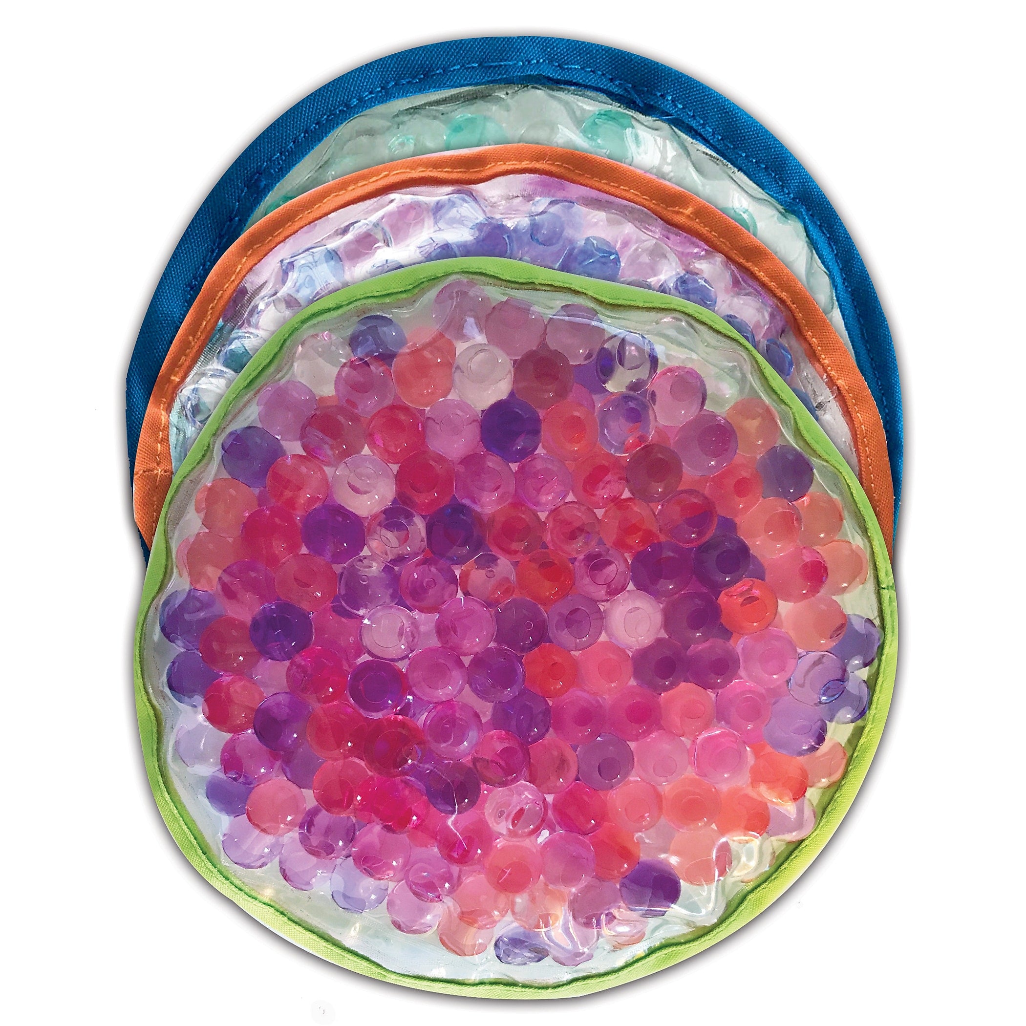 Primary Concepts Playtivity Squishy Stuff Sensory Discs, Multicolored, 3/Pack (ELP866302)