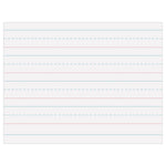 Pacon® Multi-Program Handwriting Paper, 1-1/8" Ruled, 10.5" x 8", White, 500 Sheets Per Pack, 2 Packs (PAC2418-2)