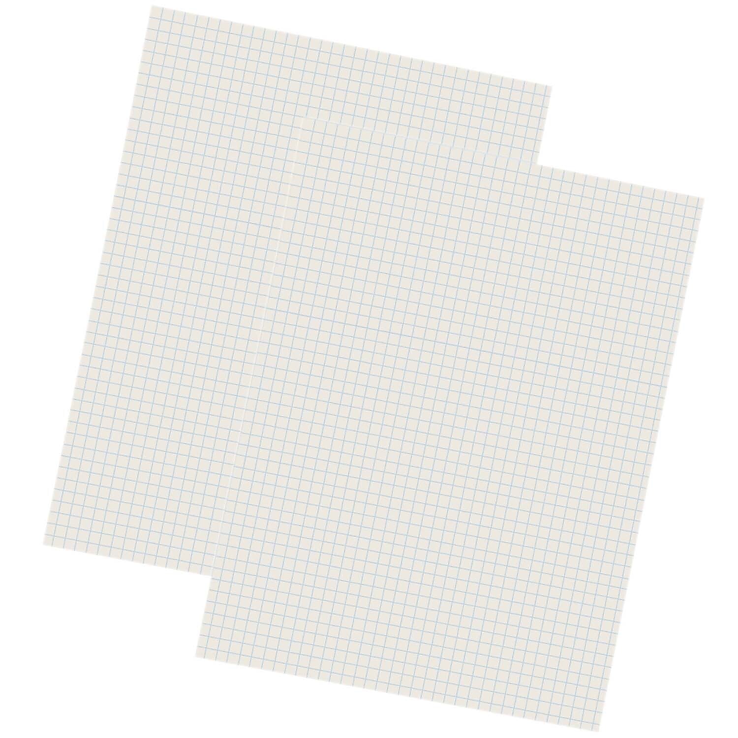 Pacon Graph Paper, 9" x 12", 500 Sheets/Pack, 2 Packs/Bundle (PAC2862-2)