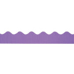 Bordette 50' x 2-1/4" Scalloped Border, Violet, 6 Rolls (PAC37336-6)