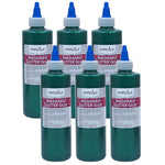 Handy Art Glitter Washable Glue, 8 oz., Green, 6/Pack (RPC146045-6)