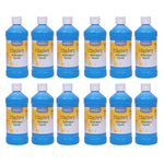 Handy Art® Little Masters® Tempera Paint, Light Blue, 16 oz., Pack of 12 (RPC201732-12)