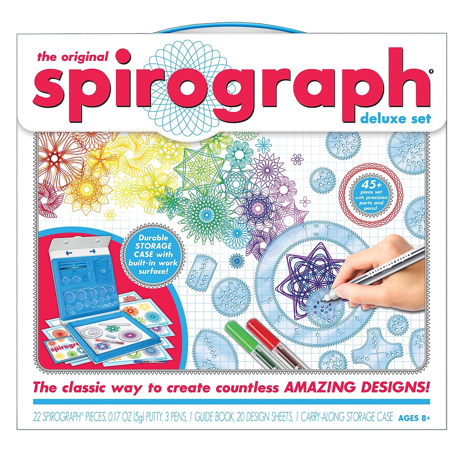 The Original Spirograph Deluxe Kit, Grade 3-12 (SME1001Z)