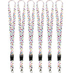 Teacher Created Resources Confetti Lanyard, 21.75" x 0.75", Pack of 6 (TCR20348-6)