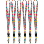 Teacher Created Resources Tropical Punch Pineapples Lanyard, 21.75" x 0.75", Pack of 6 (TCR20353-6)