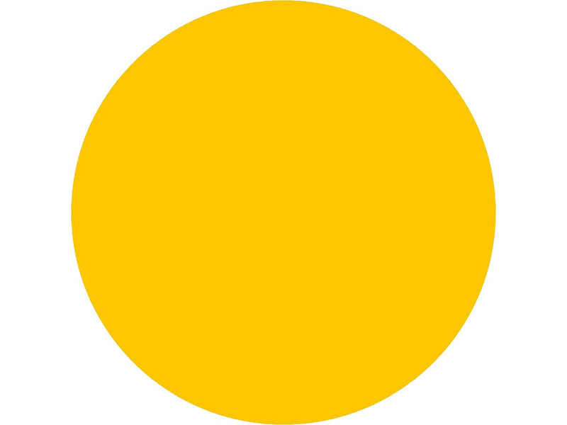 Superior Mark Floor Decal, 3.5"Dia, Yellow (IN-40-214I)