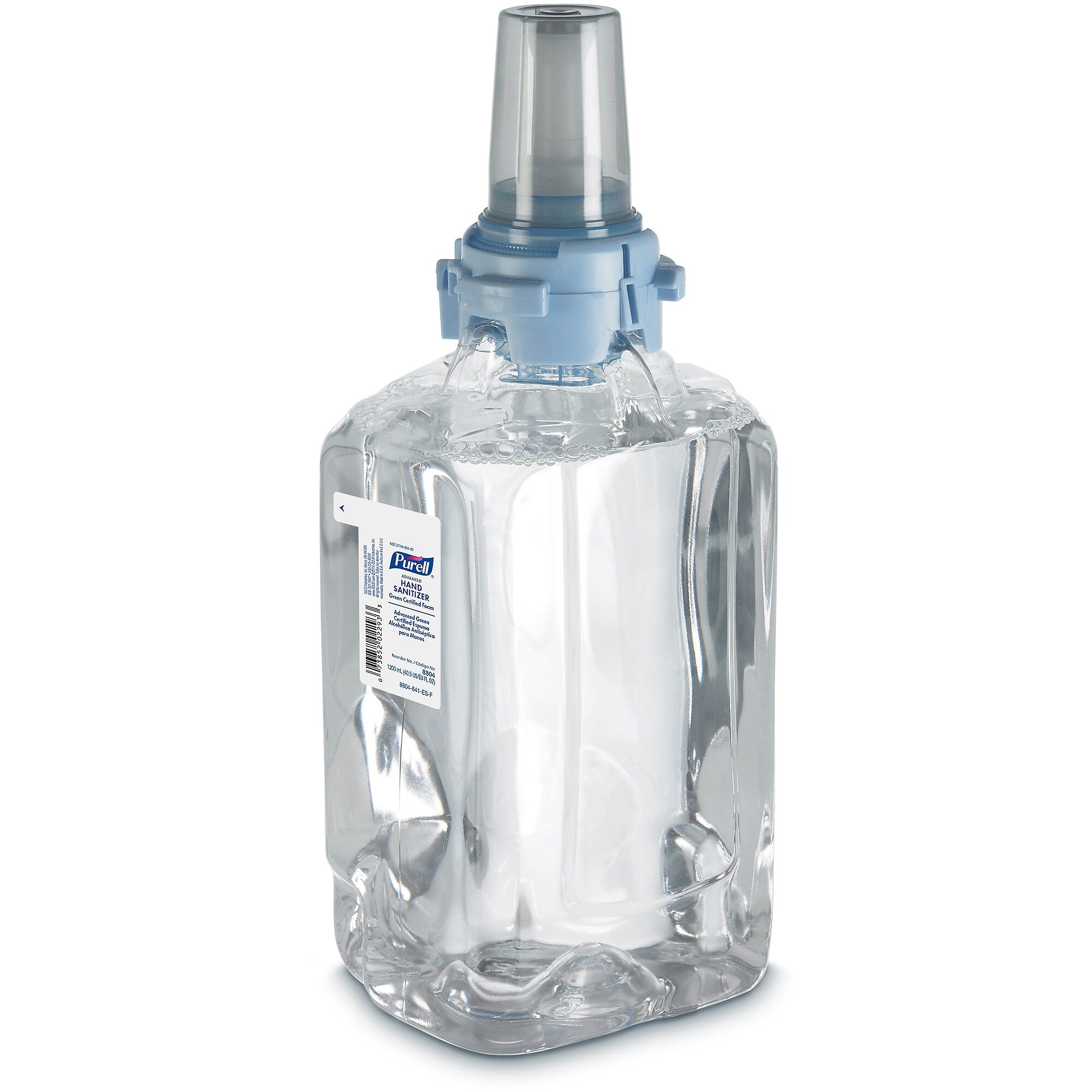 PURELL Advanced 70% Alcohol Foaming Hand Sanitizer Refill for ADX-12 Dispenser, 1200 mL., 3/Carton (8804-03)