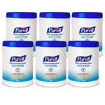 PURELL Hand Sanitizing Wipes, Fresh Citrus Scent, 270 Wipes/Carton, 6/Carton (9113-06)