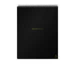 Rocketbook Flip Reusable Smart Notepad, 8.5" x 11", Lined & Dot Grid Ruled, 32 Sheets, Black (FLP-L-RC-A)