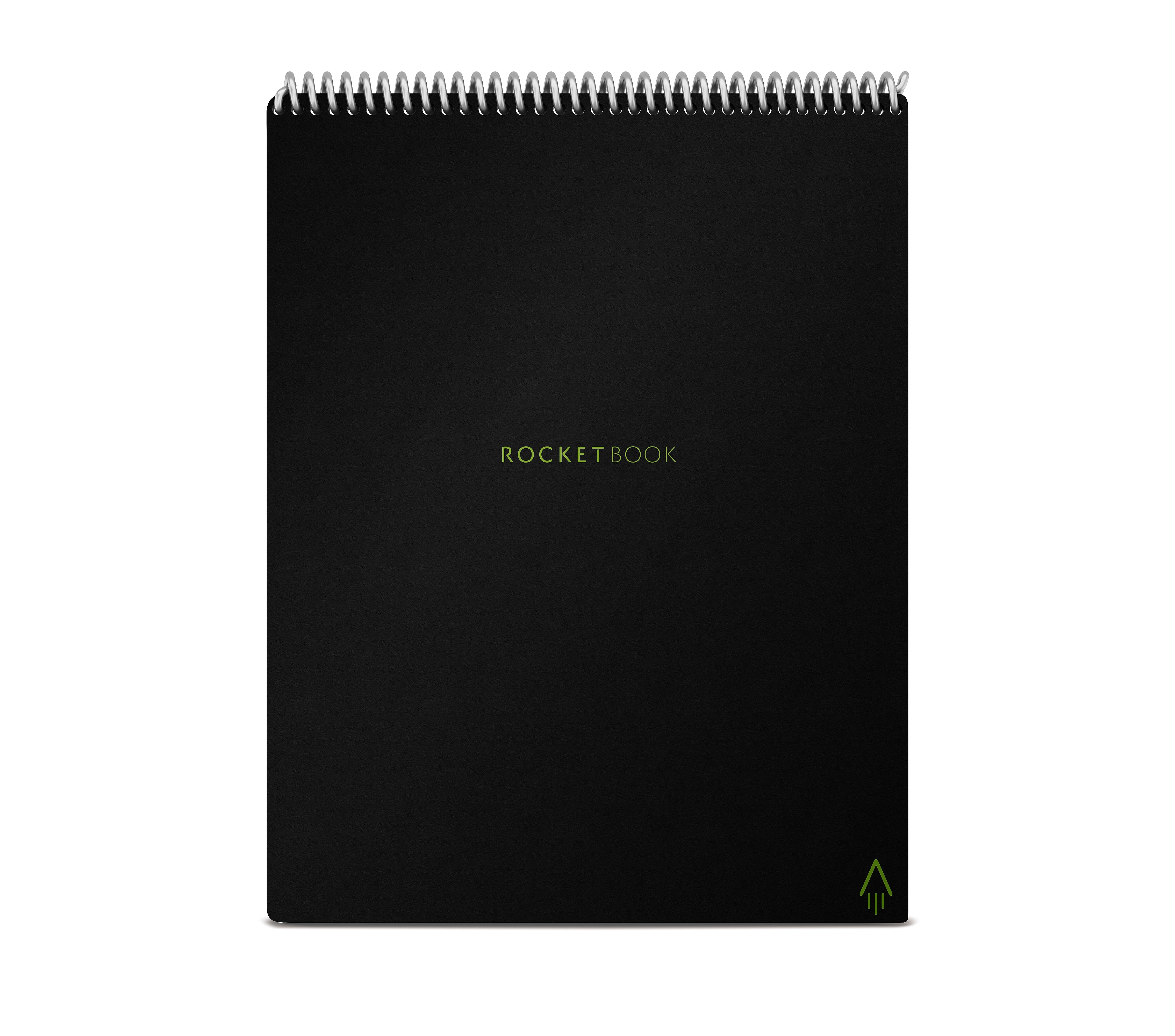 Rocketbook Flip Reusable Smart Notepad, 8.5" x 11", Lined & Dot Grid Ruled, 32 Sheets, Black (FLP-L-RC-A)