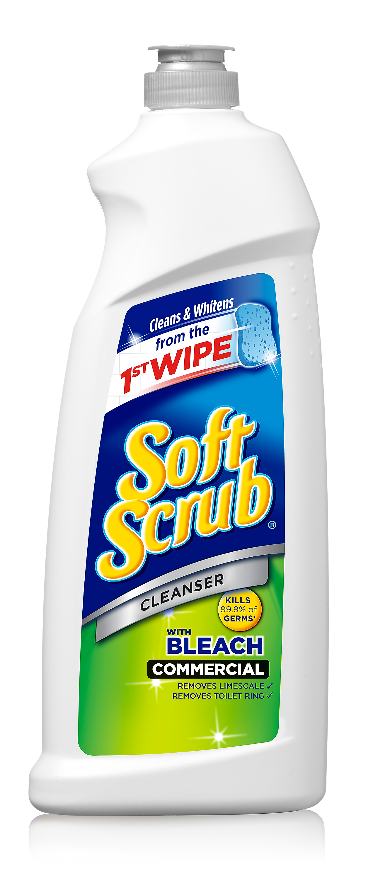 Soft Scrub Commercial Kitchen & Bathroom Cleanser, 36 Oz. (15519)