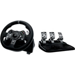 Logitech G G920 Driving Force 941-000121 Gaming Steering Wheel Xbox One & PC, Cable, Black